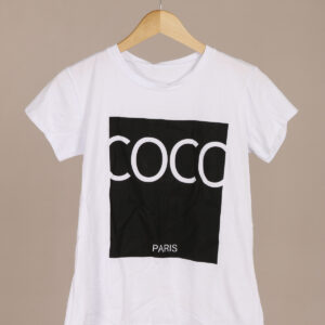 Coco T-shirt Hvid fås hos Dahl Copenhagen